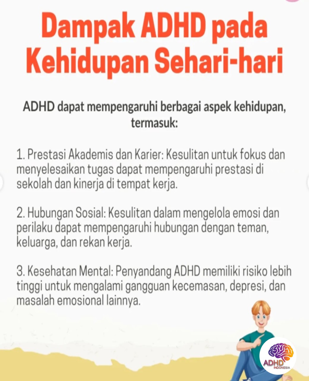 ADHD dan Hubungan Sosial Anak di Lingkungan Sekolah di Kabupaten Bangka
