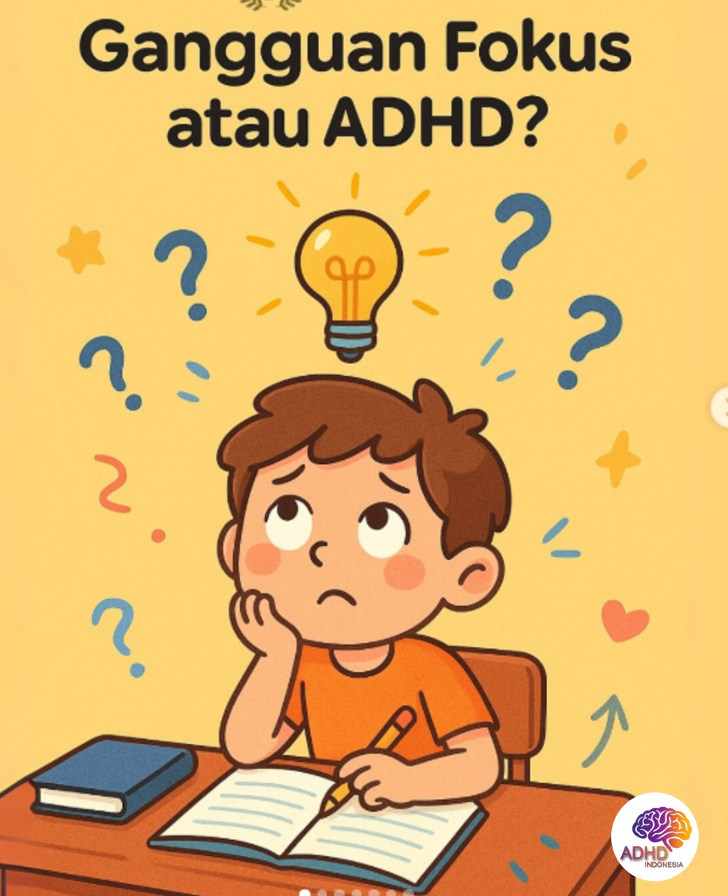 ADHD dan Kesulitan Fokus Anak: Edukasi untuk Keluarga di Kabupaten Bangka