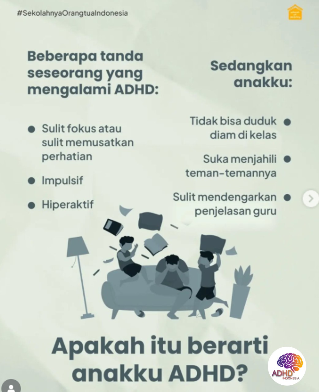 Ciri dan Gejala ADHD pada Anak Usia Dini di Kabupaten Bangka