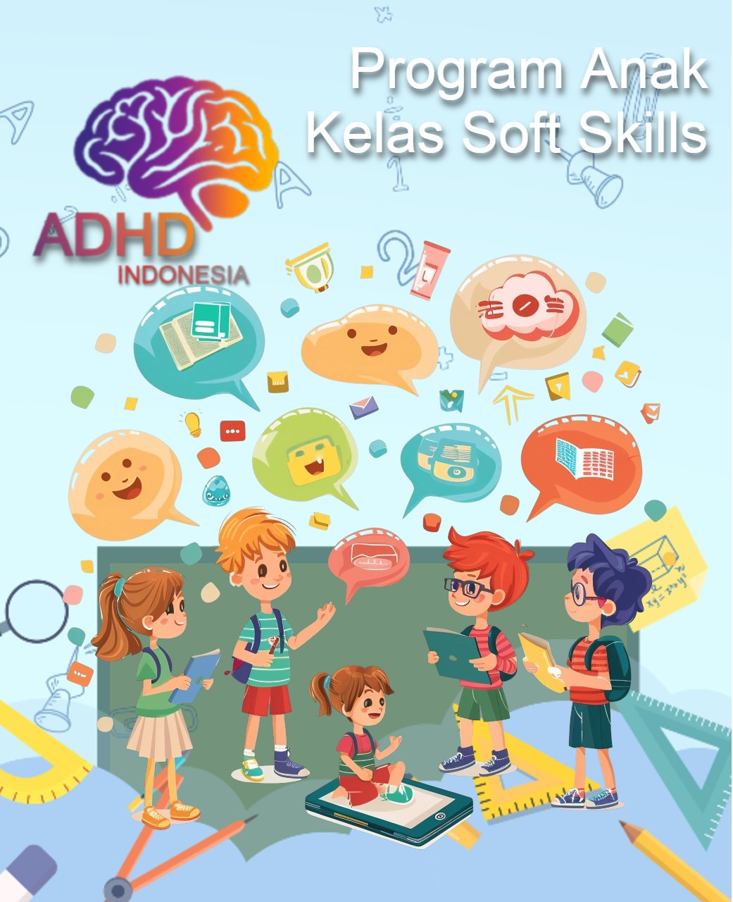 Program ADHD Indonesia Kabupaten Bangka Kelas Soft Skills Anak ADHD