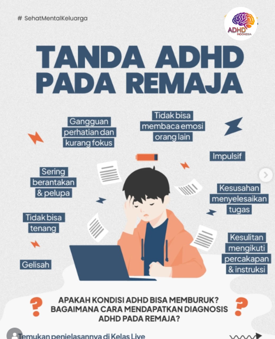Screening ADHD Non-Diagnostik: Edukasi Awal bagi Orang Tua di Kabupaten Bangka